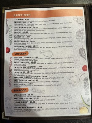 Menu photo 7 Paradise Biryani Pointe Fremont, CA