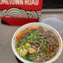 Hometown Road Noodlehouse - Spicy pork noodles