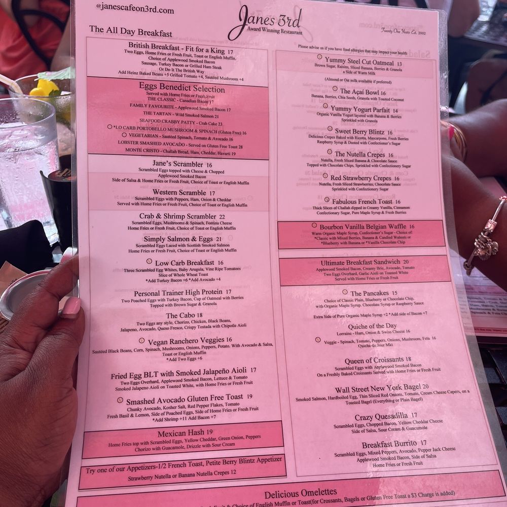 Jane's Cafe on 3rd - Breakfast & Brunch Near Me - Naples, Florida Jane's Cafe on 3rd - Breakfast & Brunch Near Me - Naples, Florida