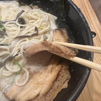 Onoya Ramen - Tonkotsu Classic. Look at the thickness of this pork! - Ramen Near Me - Honolulu, Hawaii Onoya Ramen - Tonkotsu Classic. Look at the thickness of this pork! - Ramen Near Me - Honolulu, Hawaii