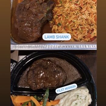 Taverna Mykonos - a picture of a meal of steak, mashed potatoes, carrots, and mashed potatoes - Greek Near Me - Elmwood Park, New Jersey Taverna Mykonos - a picture of a meal of steak, mashed potatoes, carrots, and mashed potatoes - Greek Near Me - Elmwood Park, New Jersey