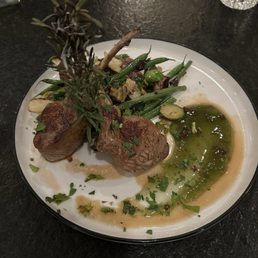 Rack of lamb