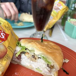 Waldorf Chicken Salad Croissant Cape Tuna Flatbread
