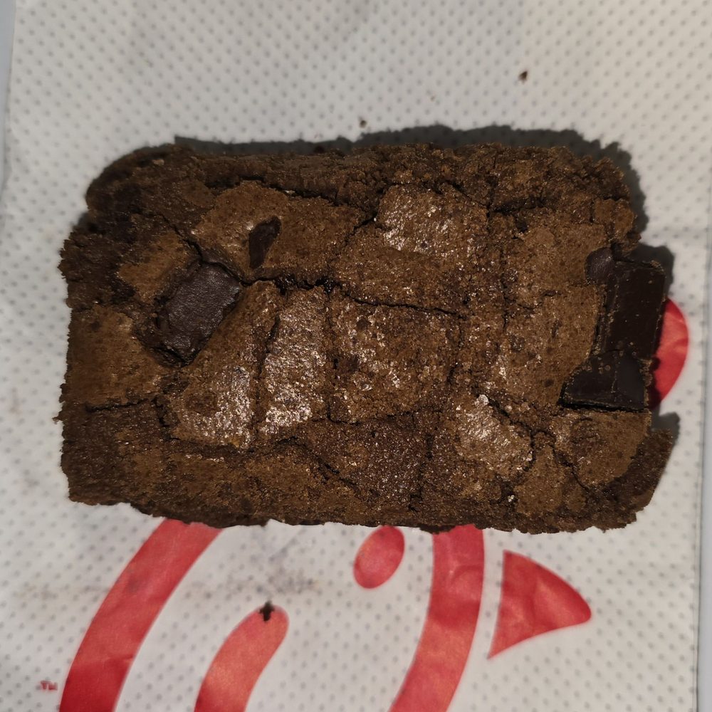 Chick-fil-A - Chocolate fudge brownie - $2.29 - but free as a birthday reward - Fast Food Near Me - Winter Garden, Florida Chick-fil-A - Chocolate fudge brownie - $2.29 - but free as a birthday reward - Fast Food Near Me - Winter Garden, Florida