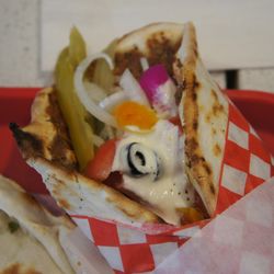 Little Lebanon - Lahem b’ajeen ($6.50 loaded)