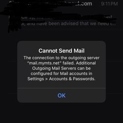 MTS Business & Residential Phone Services - Error message that comes up every stinking time