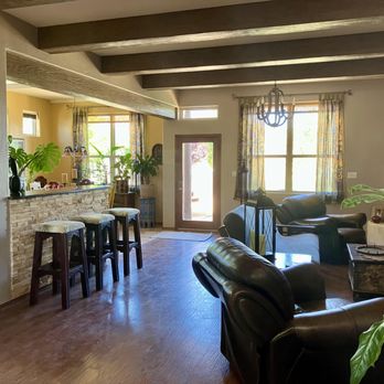 Extra Mile Builders - living room beams - General Contractors Near Me