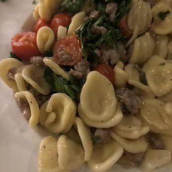 Via Sforza Trattoria - Orecchiette with arugula and sausage - Pizza Near Me - Westport, Connecticut