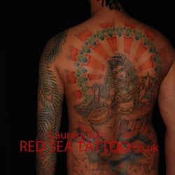 Bav's first tattoo.