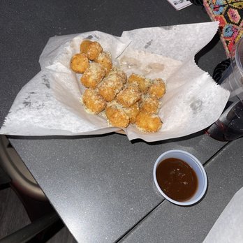Pour Taproom Midtown - Garlic Parmesan Tater Tots. - New American Near Me - Atlanta, Georgia Pour Taproom Midtown - Garlic Parmesan Tater Tots. - New American Near Me - Atlanta, Georgia