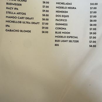 Gabacho - Menu- Beers - French Near Me - Glendora, California Gabacho - Menu- Beers - French Near Me - Glendora, California