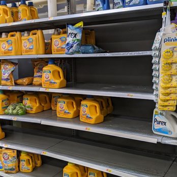 Walmart Supercenter - Empty shelve. - Department Stores Near Me - Antioch, California