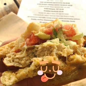 The Broken Bean - a hand holding a sandwich - Coffee & Tea Near Me - Minden, Louisiana The Broken Bean - a hand holding a sandwich - Coffee & Tea Near Me - Minden, Louisiana