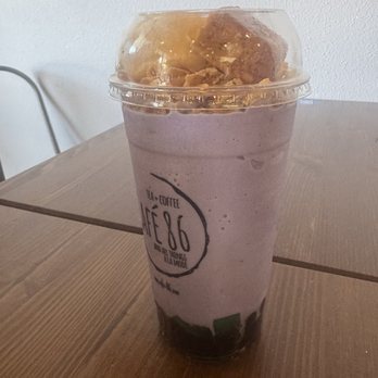 Cafe 86 -Roseville - Upside Down Halo Halo - Desserts Near Me - Roseville, California