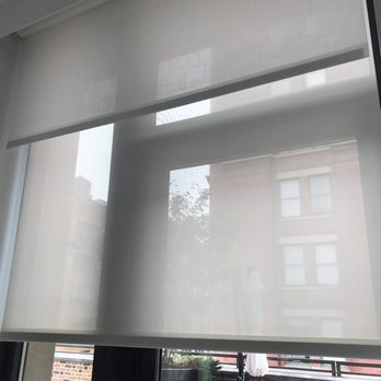 Alluring Window - Alluring Window Furnished & installed custom motorized shades at this stunning NYC apartment - Shades & Blinds Near Me - New York, New York