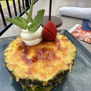 Tommy Bahama Restaurant & Bar - pineapple creme brûlée - New American Near Me - Honolulu, Hawaii