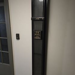 Mail chute. Functional.