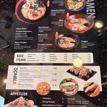 Tsukimi Ramen - Menu - Noodles Near Me - Winston-Salem, North Carolina Tsukimi Ramen - Menu - Noodles Near Me - Winston-Salem, North Carolina