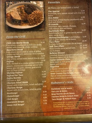 Menu photo 3 Habaneros Monahans, TX Menu photo 3 Habaneros Monahans, TX