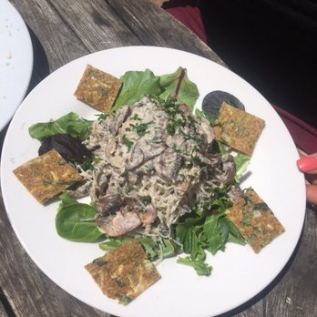 Peace Pies - Mushroom Mushroom Stroganoff ...so  tasty - Vegan Near Me - Encinitas, California
