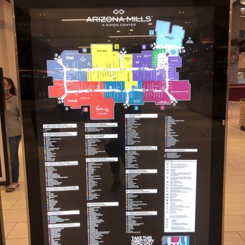 Arizona Mills - Map - Shopping Centers Near Me - Tempe, Arizona