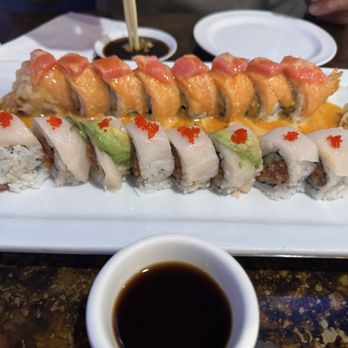 Sushi 4 Reel - Prada roll in the front, custom roll in the back. - Sushi Bars Near Me - Oceanside, California