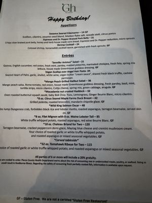 Menu photo 3 Greenhouse Restaurant Gig Harbor, WA Menu photo 3 Greenhouse Restaurant Gig Harbor, WA