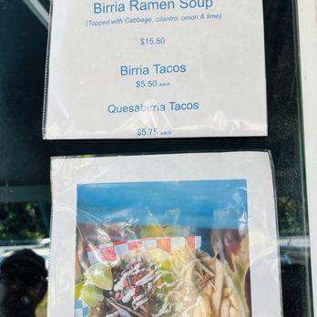 Fish Tacos El Blue - Menu - Food Trucks Near Me - Lahaina, Hawaii