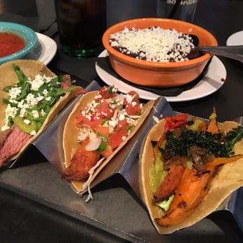Session Taco - Tres Tacos: Carne Asada, Fish, Taco of the Month, Refritos Frijoles. - Cocktail Bars Near Me - St. Louis, Missouri Session Taco - Tres Tacos: Carne Asada, Fish, Taco of the Month, Refritos Frijoles. - Cocktail Bars Near Me - St. Louis, Missouri