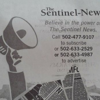 Sentinel-News - Sentinel News contact info - Print Media Near Me - Shelbyville, Kentucky Sentinel-News - Sentinel News contact info - Print Media Near Me - Shelbyville, Kentucky