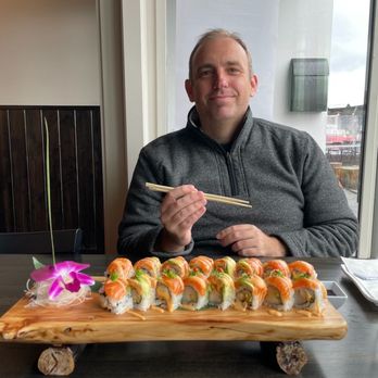 Koya Sushi - Orange Snow Rolland and the Spicy Scallop Roll - Japanese Near Me - Beaverton, Oregon
