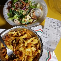Limoncello - 1x Tagliatelle Bolognese mit Salat Limoncello für den Preis ok