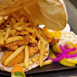 Shawarma Albaik - Crispy Teller (10,90€)