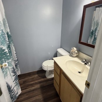 Hunter Shelton - new bathroom flooring - Handyman Near Me Hunter Shelton - new bathroom flooring - Handyman Near Me