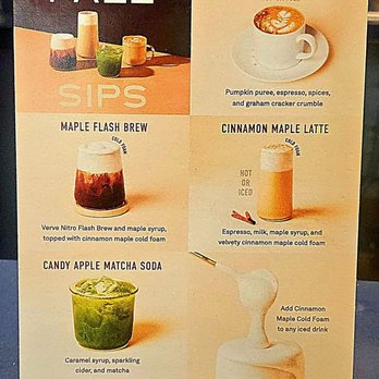 Capital One Café - Check out the new fall drinks - Cafes Near Me - New York, New York
