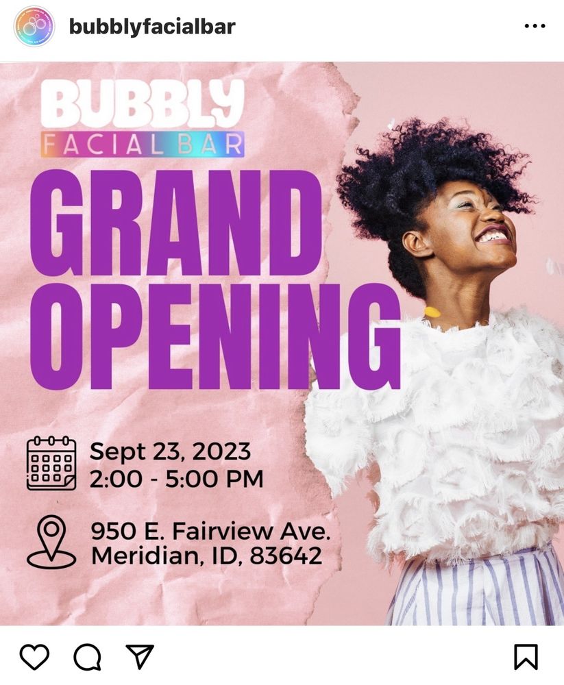 Bubbly Facial Bar Logo