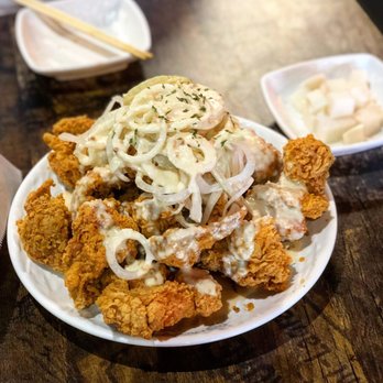 Choong Man Chicken - Snow onion whole chicken - Korean Near Me - Duluth, Georgia