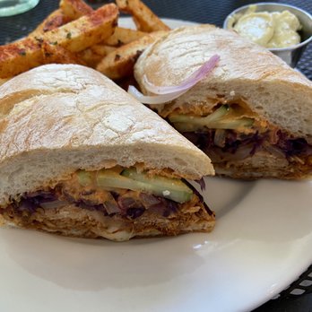 Califas Greens - Roasted Pork Sandwich - Latin American Near Me - Berkeley, California Califas Greens - Roasted Pork Sandwich - Latin American Near Me - Berkeley, California