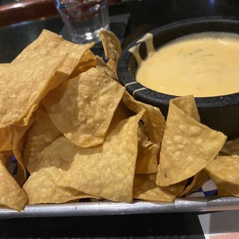 Left Turn Distillery - Chips and green chili queso - Mexican Near Me - Albuquerque, New Mexico