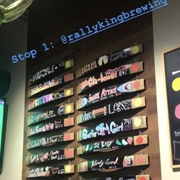 Beers on tap Beers on tap