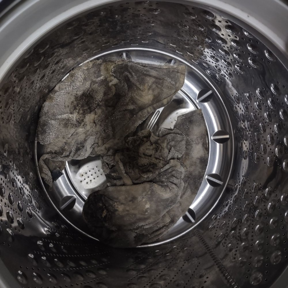 Chosen Construction - My nice towels after the full washer finally evaporated the water that was in there the last time they filled it. Completely ruined - Plumbing Near Me