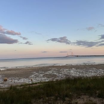 Straits State Park - Lake Huron View - Campgrounds Near Me - St Ignace, Michigan
