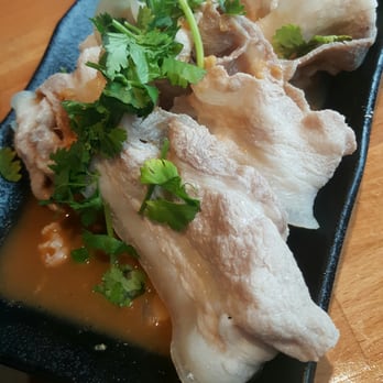 Boiling Point - Garlic pork belly - appetizer - Taiwanese Near Me - Edmonds, Washington