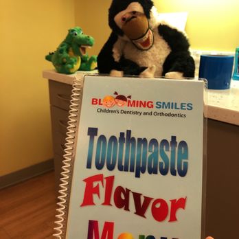 Blooming Smiles - Pick a toothpaste flavor! - Orthodontists Near Me - Northridge, California