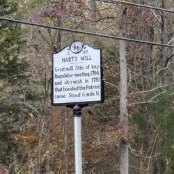 Hart's Mill Historic Marker - Hart's Mill Historic Marker, Efland
