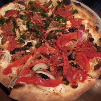Grimaldi's - Pizza with the works - Pizza Near Me - Hoboken, New Jersey Grimaldi's - Pizza with the works - Pizza Near Me - Hoboken, New Jersey