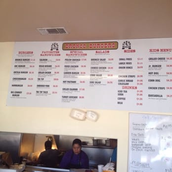 Bronco Burgers - Menu - Burgers Near Me - Paso Robles, California Bronco Burgers - Menu - Burgers Near Me - Paso Robles, California