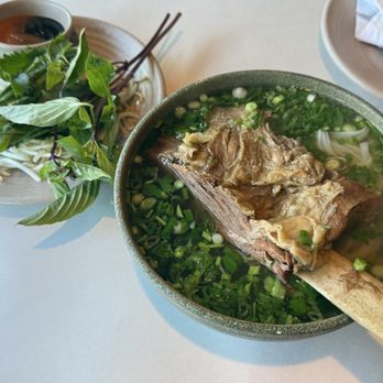 Pho Ha Noi - P7. 1lb Short Rib Pho (Phở Sườn Bò) - Vietnamese Near Me - Milpitas, California