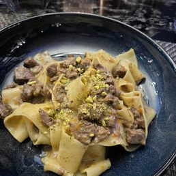 Pappardelle Agnello E Pistacchi