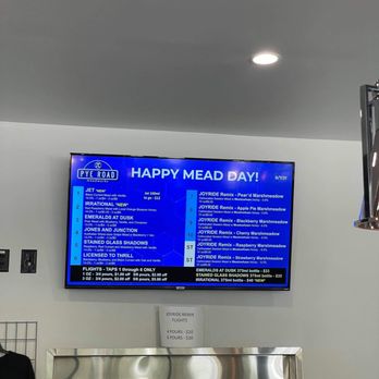 Pye Road Meadworks - Tap list. - Meaderies Near Me - Odessa, Florida Pye Road Meadworks - Tap list. - Meaderies Near Me - Odessa, Florida